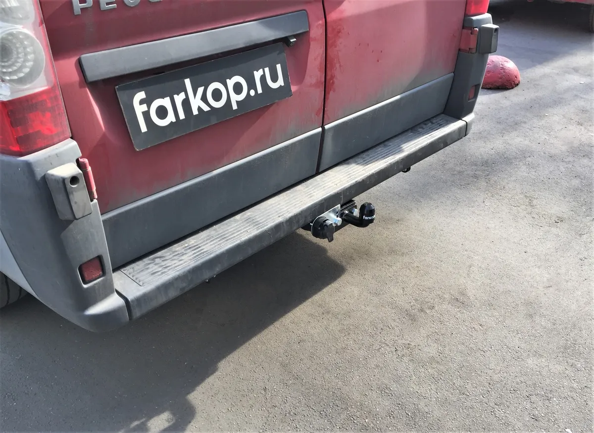 Фаркоп Лидер Плюс для Peugeot Boxer (L1,L2,L3) 2006- P107-FC в Иркутск