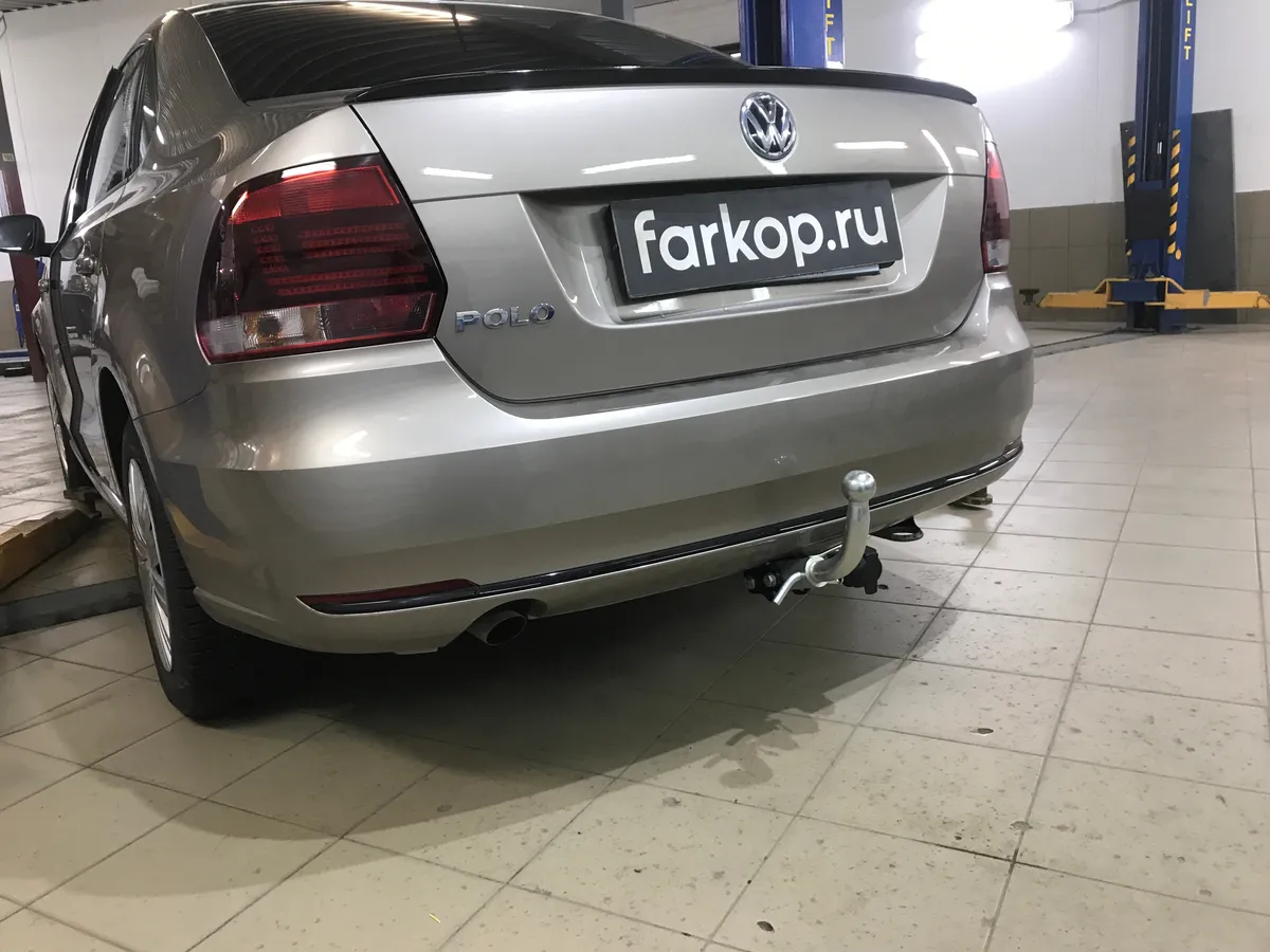 Фаркоп Лидер Плюс для Volkswagen Polo (седан) 2010-2020 V125-BA в Иркутск Фаркоп Лидер Плюс для Volkswagen Polo (седан) 2010-2020 V125-BA в Иркутск