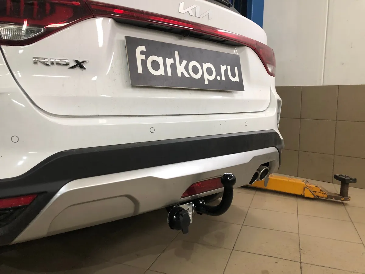 Фаркоп Лидер Плюс для Kia Rio X 2021- K123-A в Иркутск Фаркоп Лидер Плюс для Kia Rio X 2021- K123-A в Иркутск