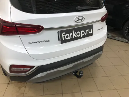 Фаркоп Steinhof для Hyundai Santa Fe 2018-2022 Арт. H-277 H-277 в Иркутск