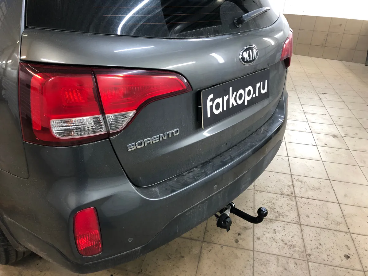 Фаркоп Лидер Плюс для Kia Sorento 2012-2021 H224-A в Иркутск