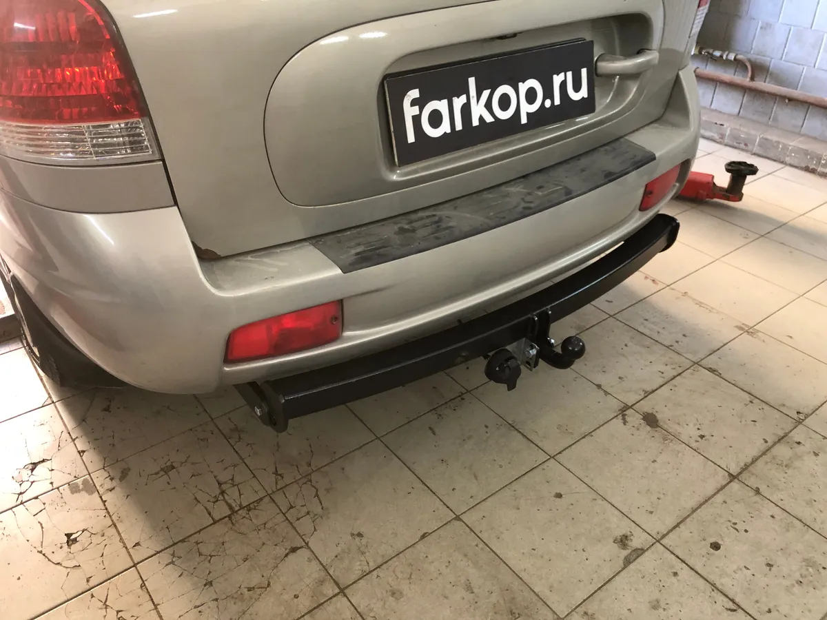 Фаркоп Лидер Плюс для Hyundai Santa Fe Classic 2007-2012 H205-A в Иркутск