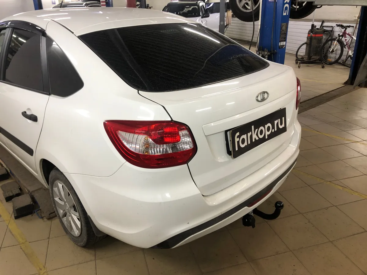 Фаркоп Лидер Плюс для Lada Granta (вкл. Cross) 2012- T-VAZ-22A в Иркутск Фаркоп Лидер Плюс для Lada Granta (вкл. Cross) 2012- T-VAZ-22A в Иркутск