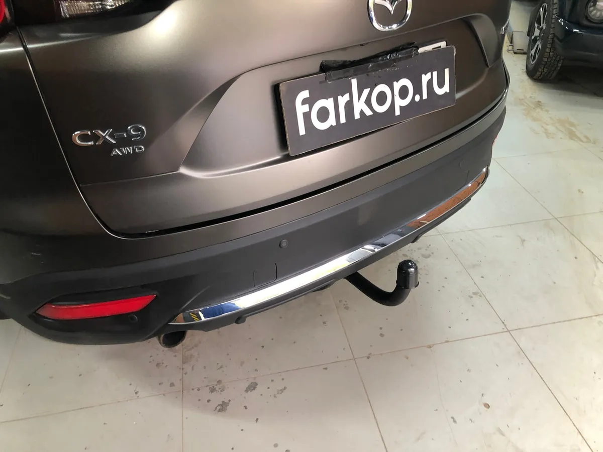 Фаркоп Steinhof для Mazda CX-9 2017- Арт.M-066 M-066 в Иркутск Фаркоп Steinhof для Mazda CX-9 2017- Арт.M-066 M-066 в Иркутск