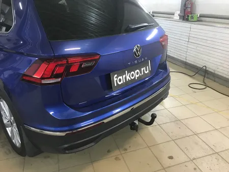 Фаркоп Лидер Плюс для Volkswagen Tiguan 2017- V123-A в Иркутск
