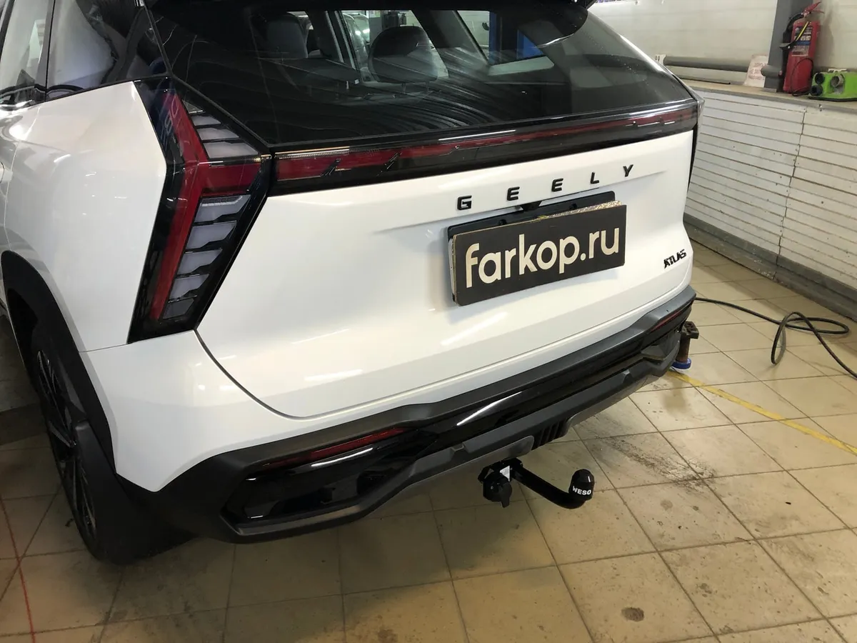 Фаркоп Oris для Geely Atlas 2023- 9030-A в Иркутск Фаркоп Oris для Geely Atlas 2023- 9030-A в Иркутск