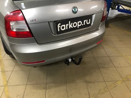 Фаркоп Лидер Плюс для Skoda Octavia 2008-2013 (только лифтбек) S106-A в Иркутск Фаркоп Лидер Плюс для Skoda Octavia 2008-2013 (только лифтбек) S106-A в Иркутск