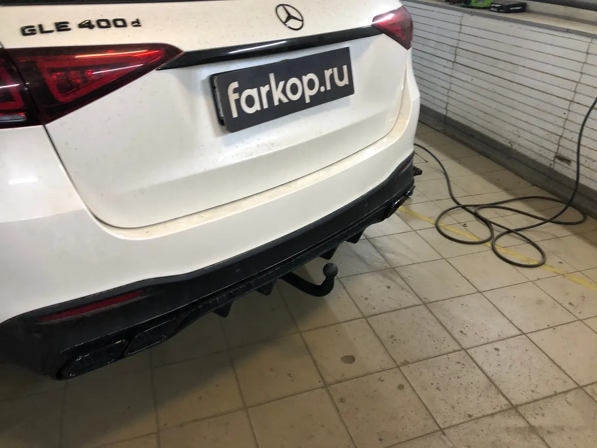 Фаркоп Steinhof для Mercedes GLE 2019- M-167 в Иркутск Фаркоп Steinhof для Mercedes GLE 2019- M-167 в Иркутск