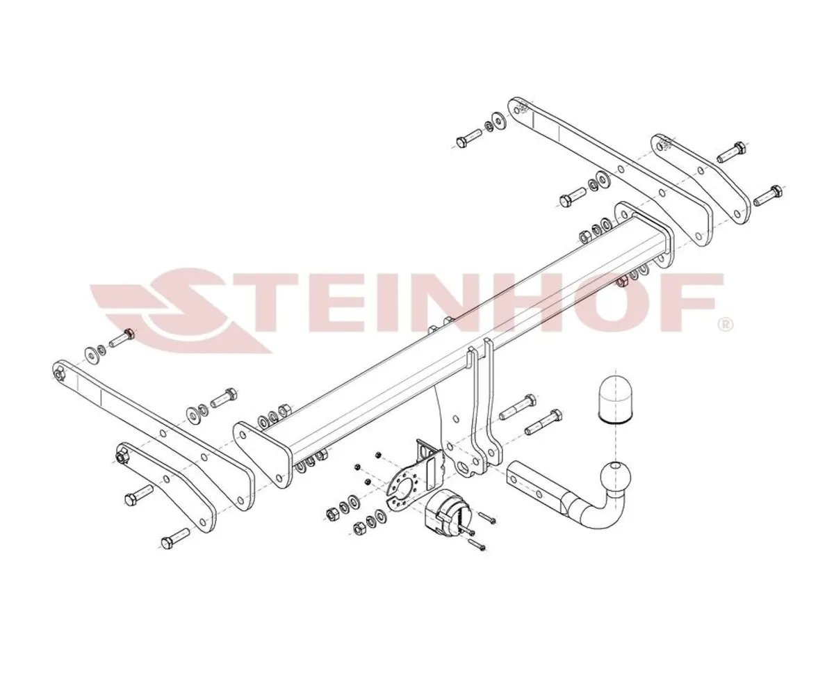 Фаркоп Steinhof для Audi Q5 2026- A-111 в Иркутск Фаркоп Steinhof для Audi Q5 2026- A-111 в Иркутск
