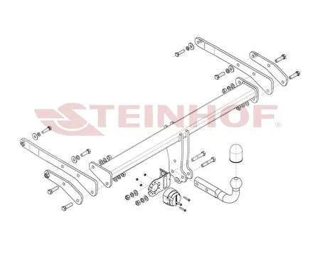 Фаркоп Steinhof для Audi Q5 2026- A-111 в Иркутск Фаркоп Steinhof для Audi Q5 2026- A-111 в Иркутск