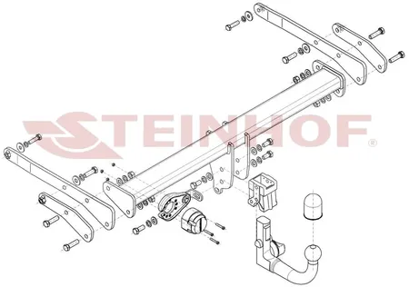 Фаркоп Steinhof для Audi Q5 2026- A-112 в Иркутск