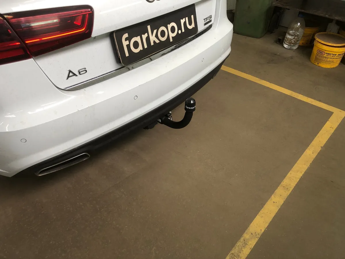 Фаркоп Steinhof для Audi A6 2011-2018 A-099 в Иркутск