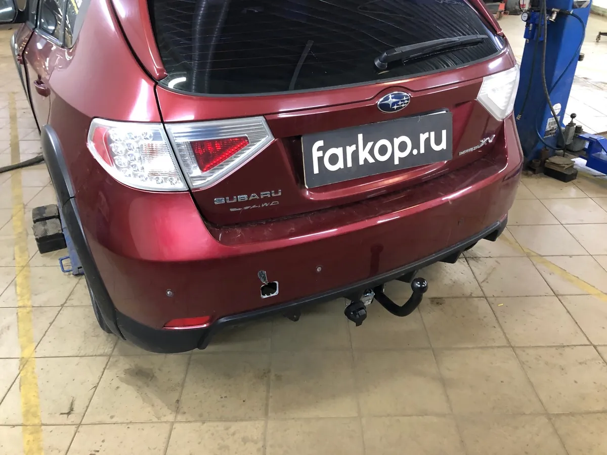 Фаркоп Лидер Плюс для Subaru Impreza XV 2010-2011 S304-A в Иркутск