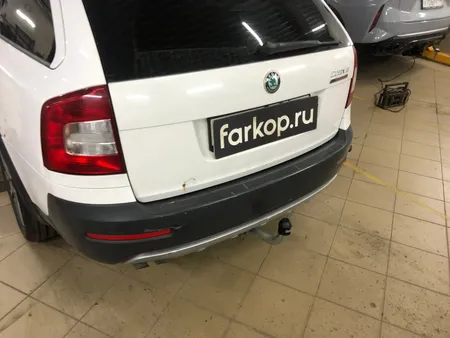 Фаркоп Galia для Skoda Octavia (лифтбек, универсал, вкл. Scout) 2005-2013 S086A в Иркутск