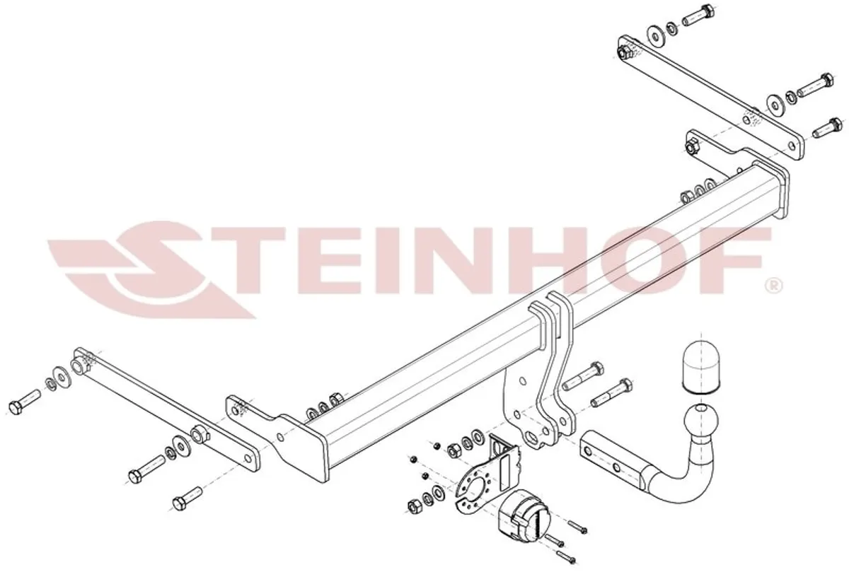 Фаркоп Steinhof для Mazda 3 (седан) 2019- Арт. M-061 M-061 в Иркутск Фаркоп Steinhof для Mazda 3 (седан) 2019- Арт. M-061 M-061 в Иркутск