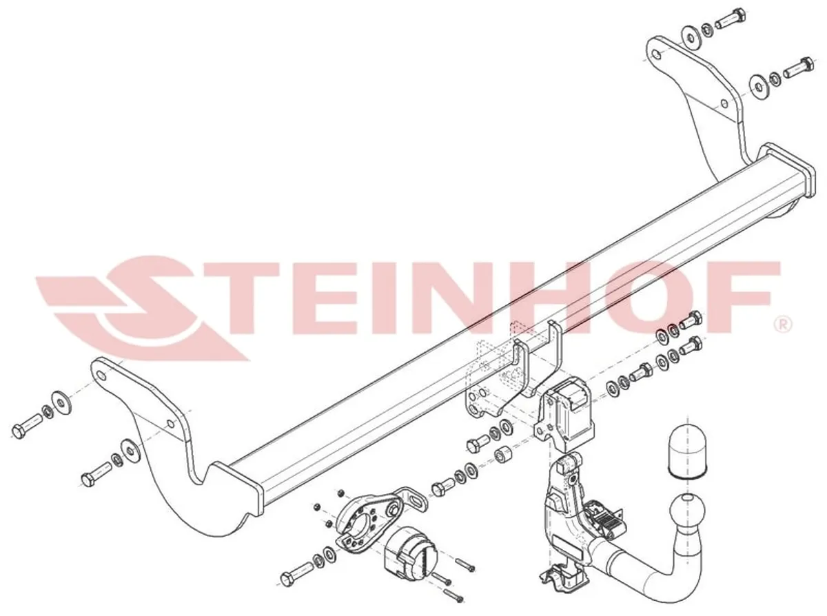 Фаркоп Steinhof для Lexus RX 2022- Арт. L-176 L-176 в Иркутск Фаркоп Steinhof для Lexus RX 2022- Арт. L-176 L-176 в Иркутск
