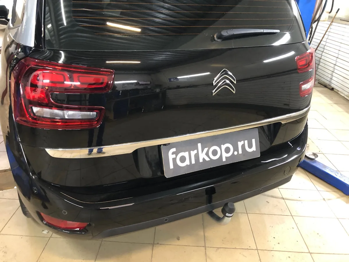Фаркоп Galia для Citroen C4 Spacetourer, Grand SpaceTourer 2018- C068A в Иркутск