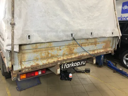 Фаркоп Трейлер для Gaz Газель 330202 удлиненная база (в т.ч. Gaz 33023 Фермер удлин.) Арт. 330202.K2 330202.K2 в Иркутск