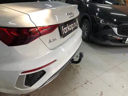 Фаркоп Steinhof для Audi A3 (седан, хетчбек) 2020- Арт. A-126 A-126 в Иркутск