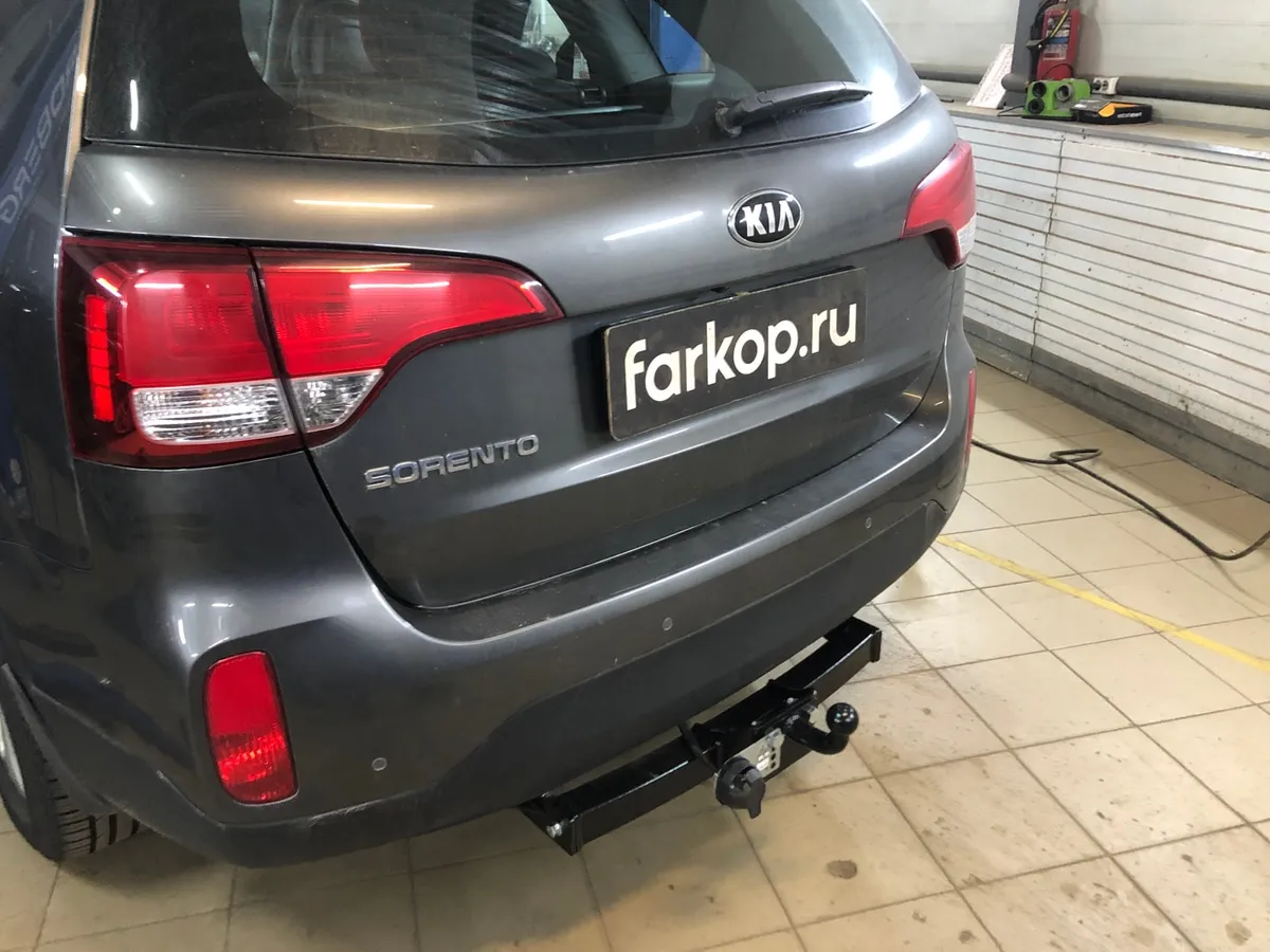 Фаркоп Лидер Плюс для Kia Sorento 2012-2021 H224-FC в Иркутск Фаркоп Лидер Плюс для Kia Sorento 2012-2021 H224-FC в Иркутск
