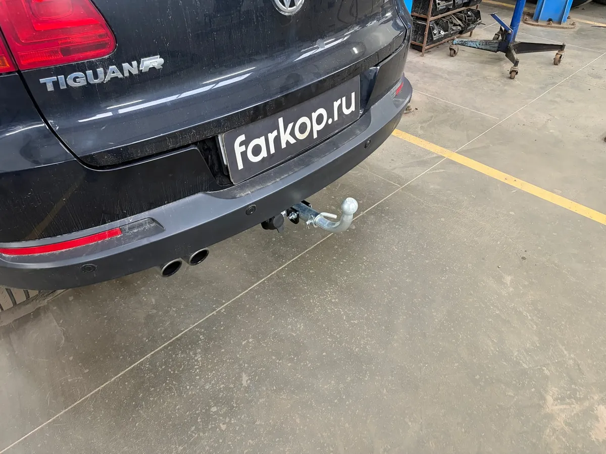 Фаркоп Лидер Плюс для Volkswagen Tiguan 2007-2017 V123-BA в Иркутск