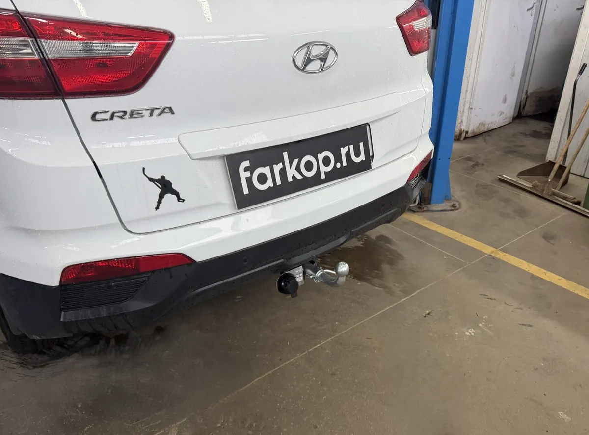 Фаркоп Лидер Плюс для Hyundai Creta 2016-2021  H227-BA в Иркутск