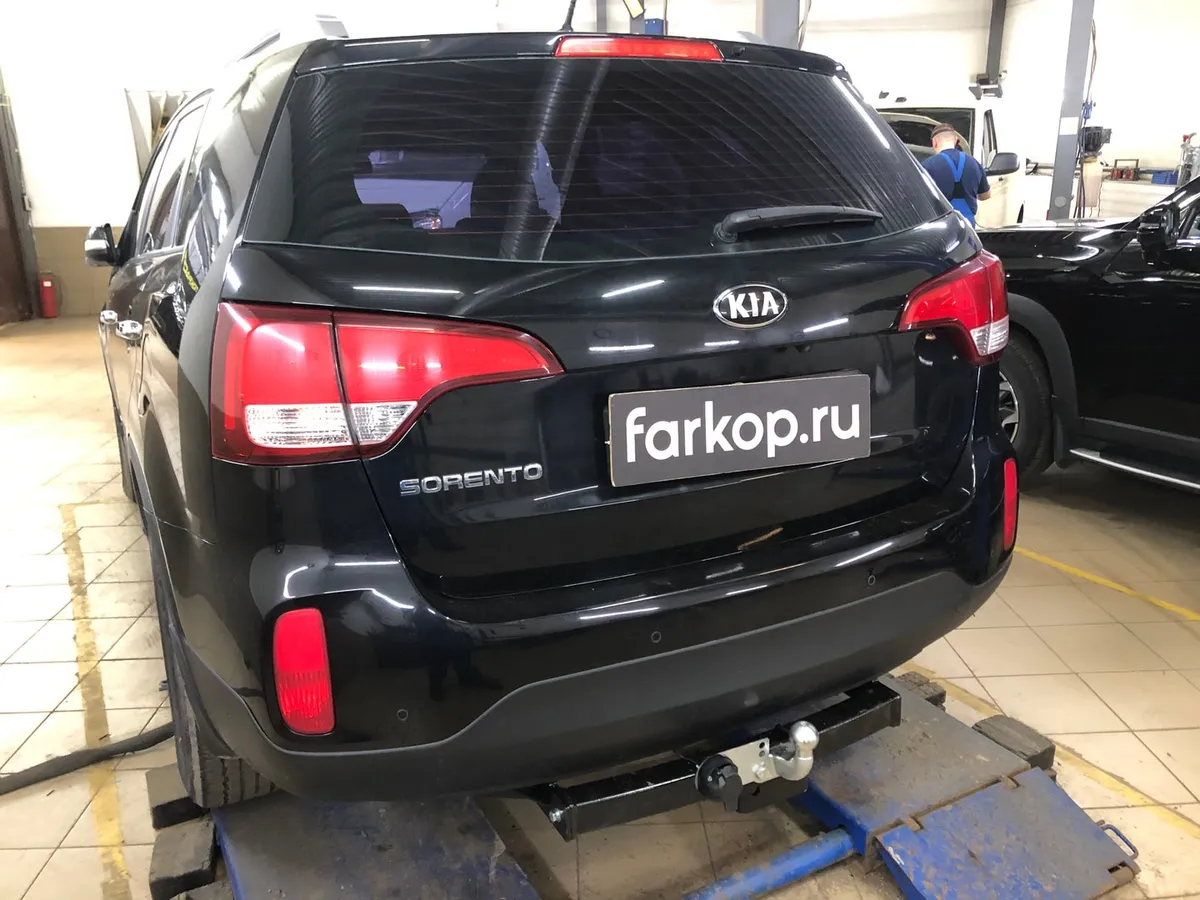 Фаркоп Лидер Плюс для Kia Sorento 2012-2021 H224-F в Иркутск