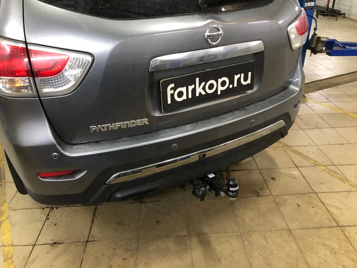 Фаркоп Oris для Nissan Pathfinder 2014-2017 4381-E в Иркутск