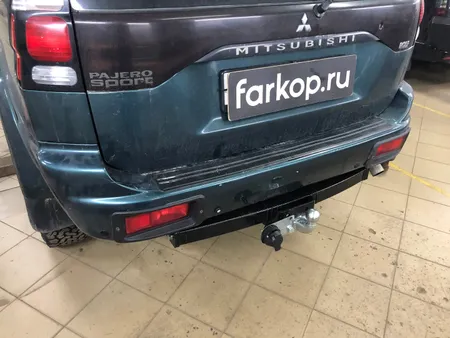 Фаркоп Лидер Плюс для Mitsubishi Pajero Sport 1998-2008 M107-F в Иркутск
