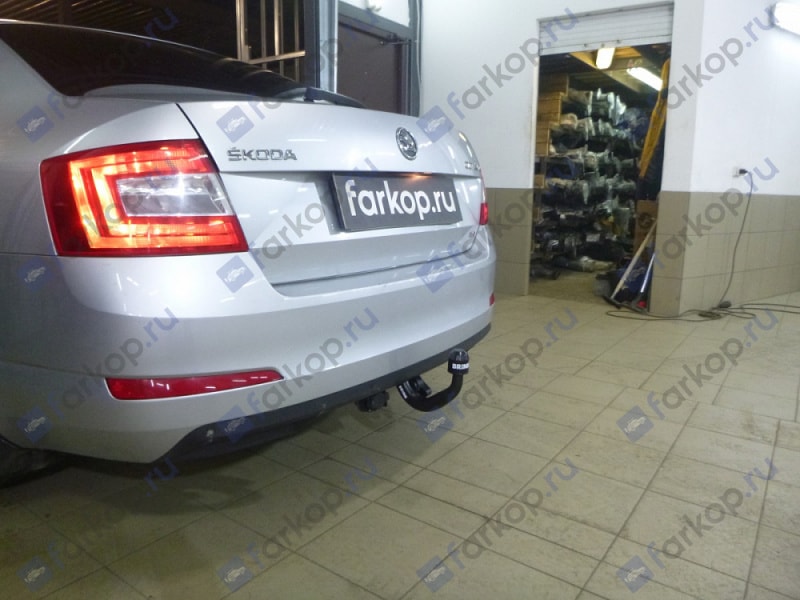 Установлен съёмный фаркоп Brink на Skoda Octavia A7 Установлен съёмный фаркоп Brink на Skoda Octavia A7