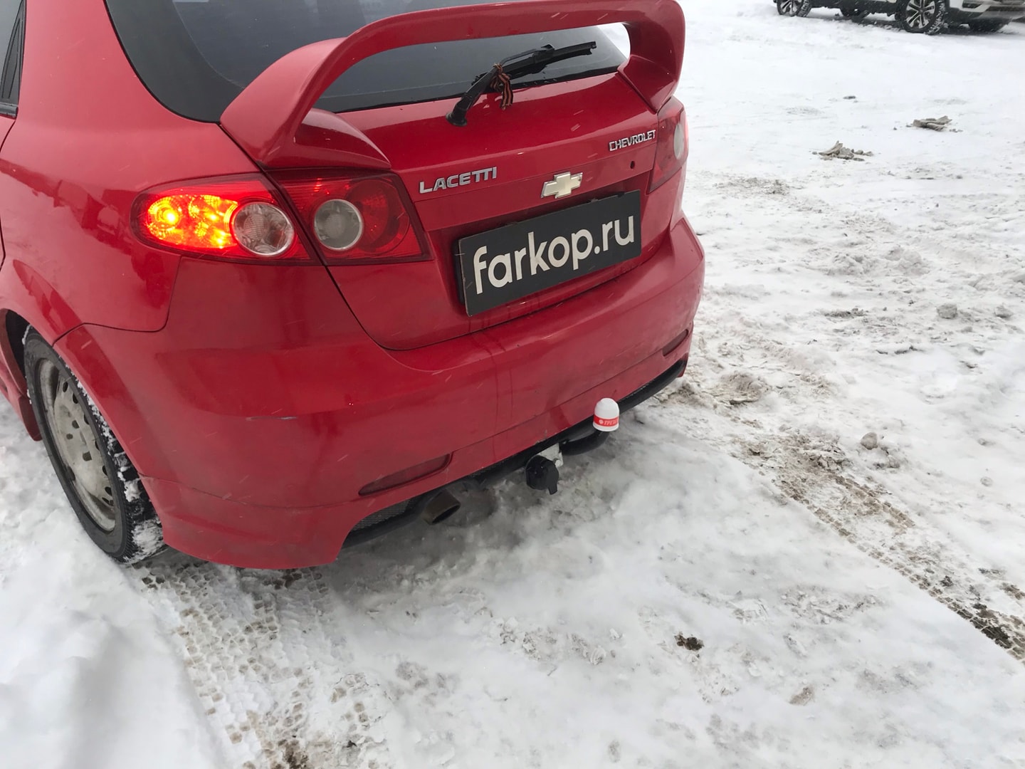 Установили фаркоп Трейлер для Chevrolet Lacetti (хетчбек) 2007 г. Установили фаркоп Трейлер для Chevrolet Lacetti (хетчбек) 2007 г.