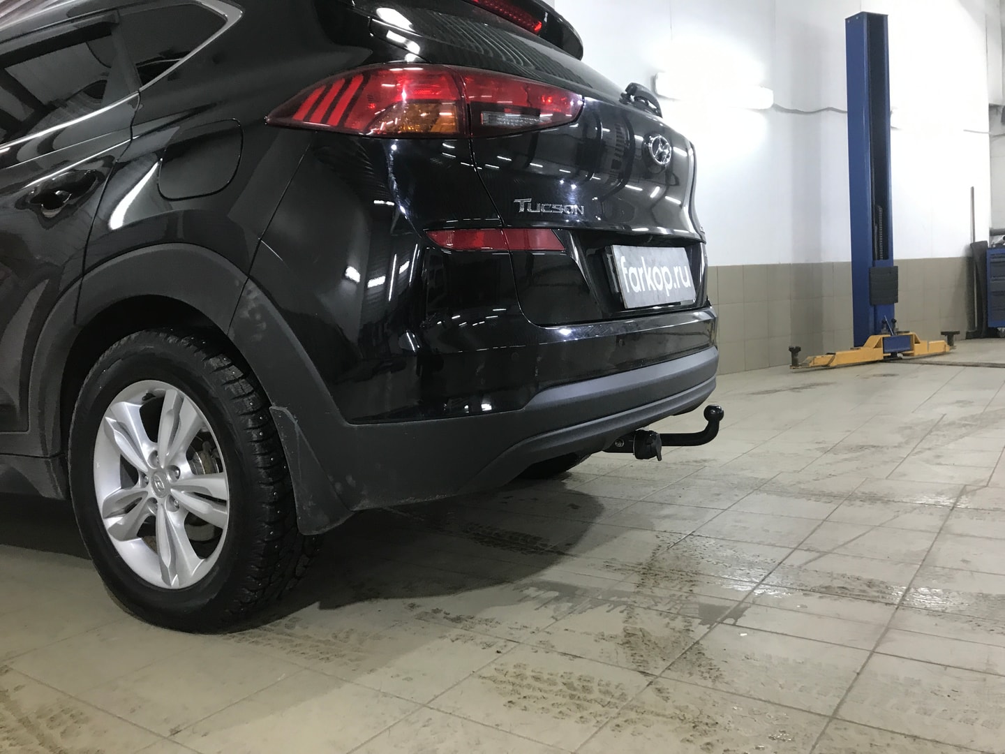 Установили фаркоп Лидер Плюс для Hyundai Tucson 2018 г. Установили фаркоп Лидер Плюс для Hyundai Tucson 2018 г.