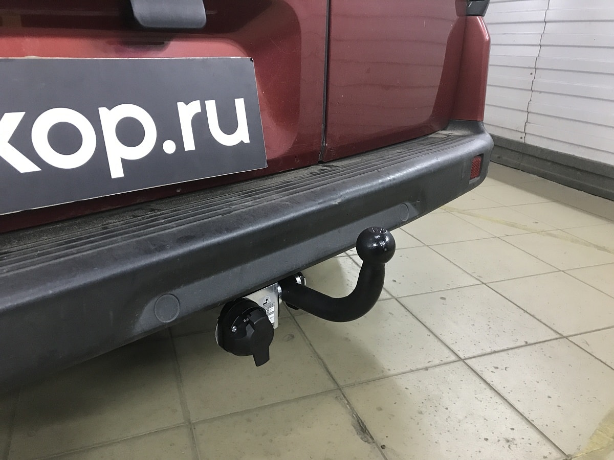 Установили фаркоп Лидер Плюс для Fiat Doblo 2012 г.в.
