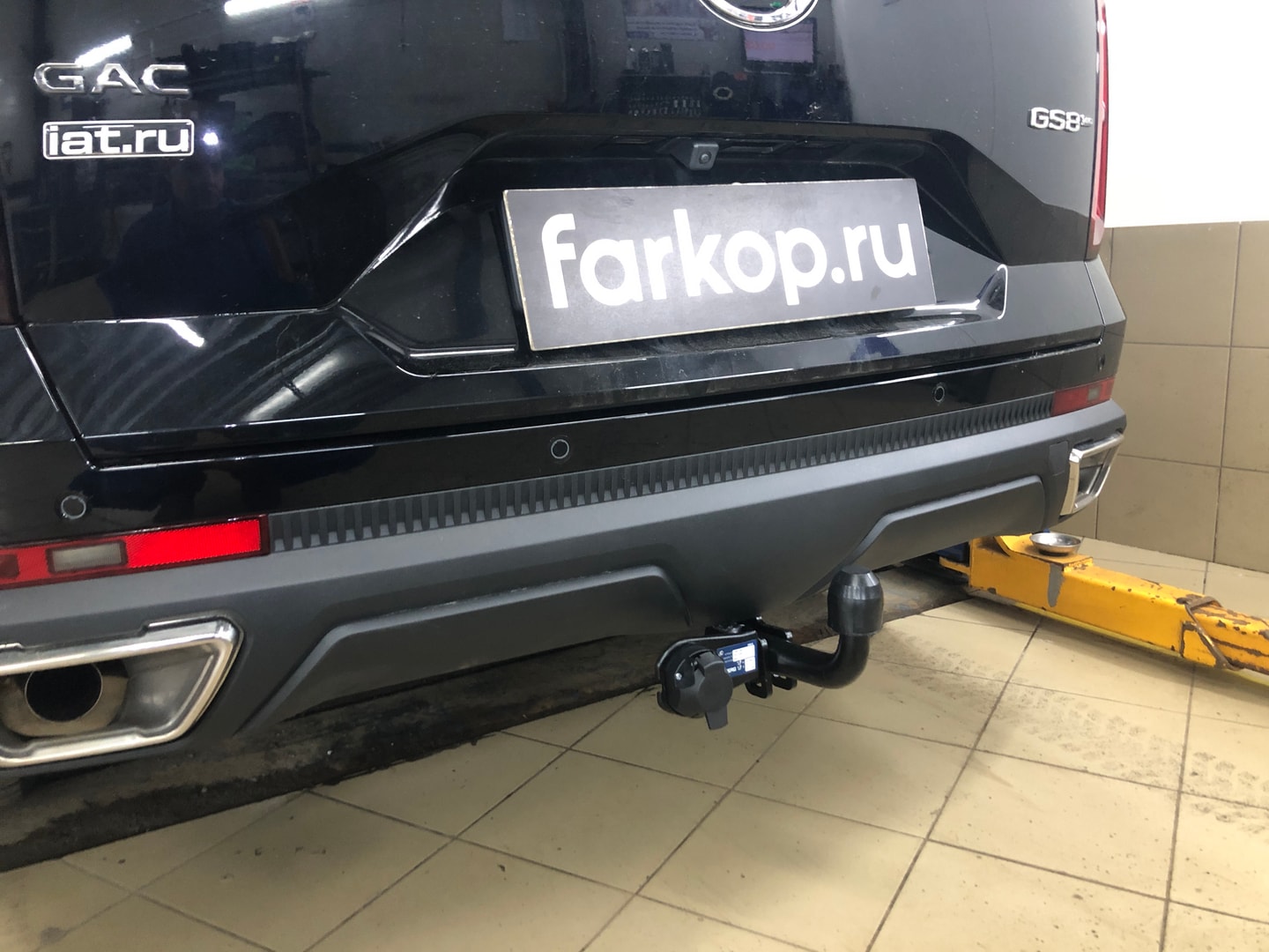Установили фаркоп Berg для GAC GS8 2023-2025 г. в.