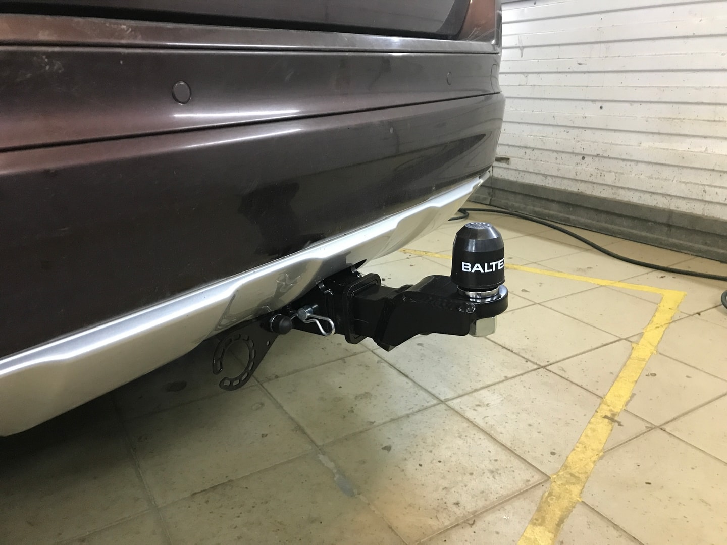 Установили фаркоп TowRus для Volvo XC60 2008-201 г. в. Установили фаркоп TowRus для Volvo XC60 2008-201 г. в.