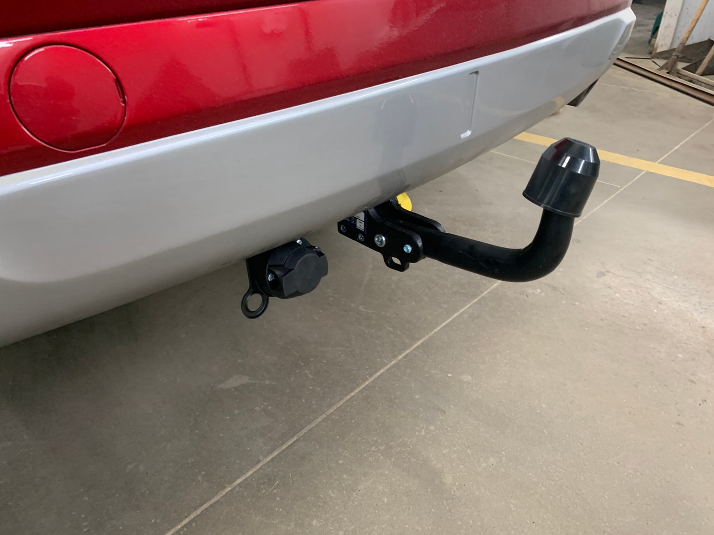 Установили фаркоп Berg для Mazda CX-5 2017-2026 г. в.